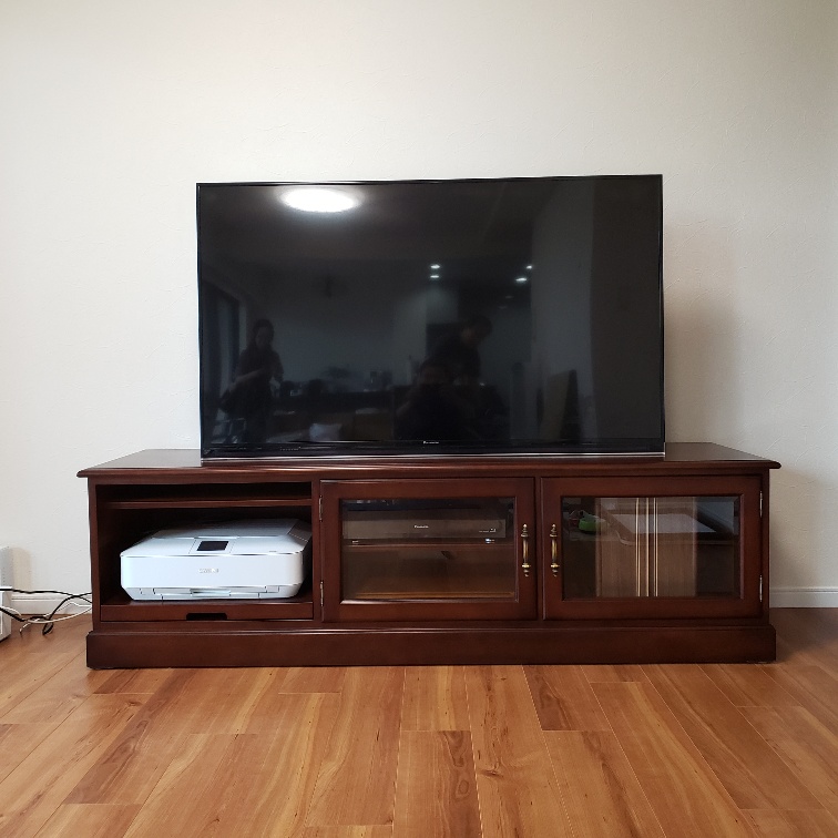 特注テレビボード プリンター内蔵 - ダニエルブログ